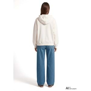Mavi M1S20141-80194 Mavi Jeans Logo Baskılı Kadın Sweatshirt