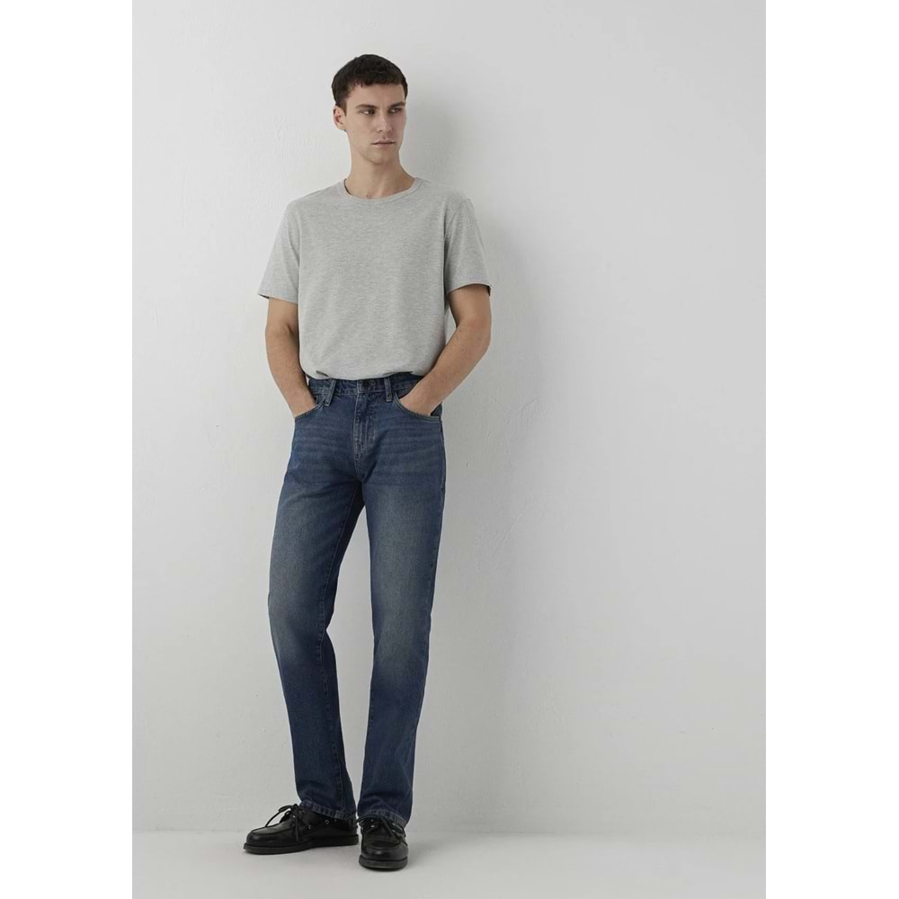 Mavi M0010039-A7781 Mavi Lisbon Loose Classic Vintage Jean Pantolon Erkek Kot Pantolon