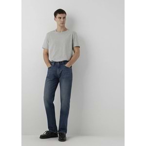 Mavi M0010039-A7781 Mavi Lisbon Loose Classic Vintage Jean Pantolon Erkek Kot Pantolon