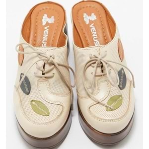 Venüs Otis Hakiki Deri Kadın Terlik