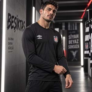 Beşiktaş S.K. Bjk Siyah Forma 26/27 Umbro Uzun Kol Erkek Forma
