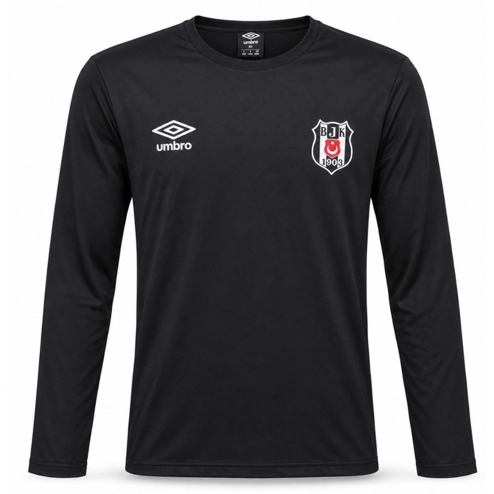 Beşiktaş S.K. Bjk Siyah Forma 26/27 Umbro Uzun Kol Erkek Forma