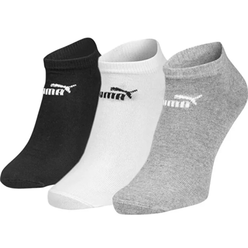 Puma 947109-07 Elements 3 Pack 3 Parça-Adet Unisex Çorap