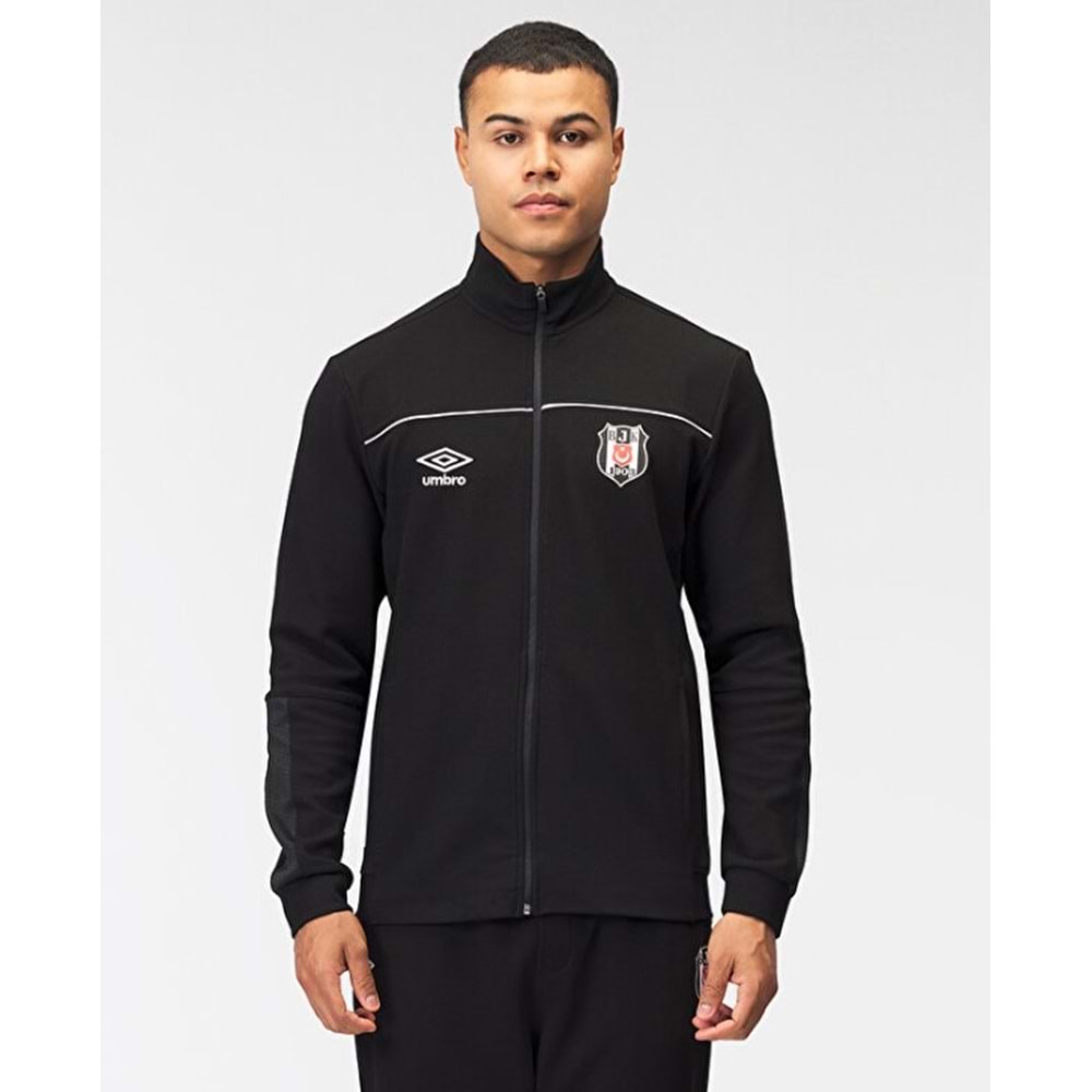 Beşiktaş S.K. Bjk Umbro 25/26 Erkek Fermuarlı Sweatshirt