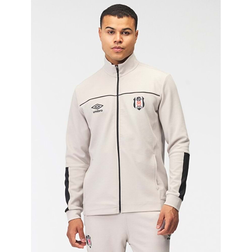 Beşiktaş S.K. Bjk Umbro 25/26 Erkek Fermuarlı Sweatshirt