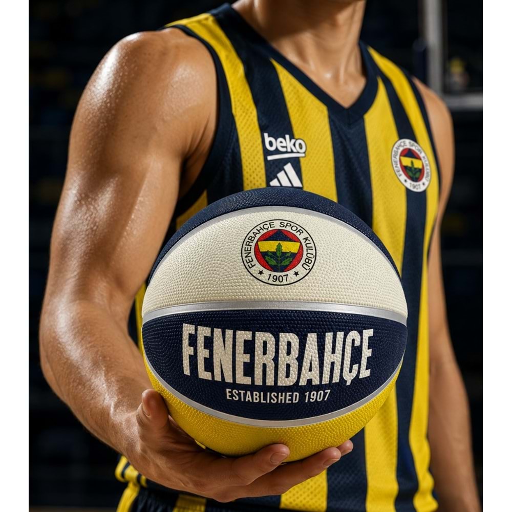 Fenerbahçe Lisanslı TWN Top No - 7 Basketbol Topu