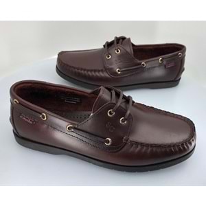 Aronay 086 Ayr Timberland Marine El saraçlı %100 Hakiki Deri Erkek Ayakkabı