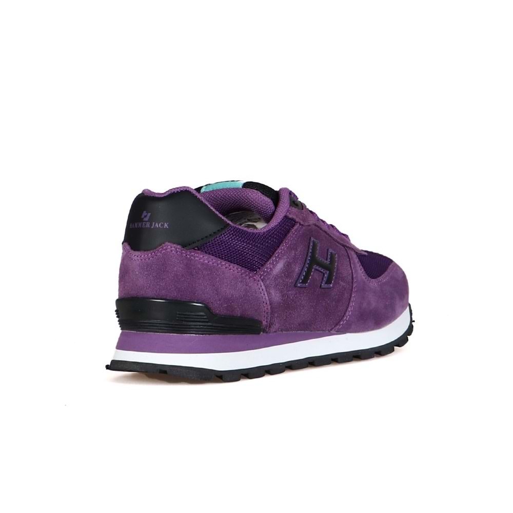 Hammer Jack 102 19250-G Peru Mor-Siyah %100 Hakiki Deri Unisex Spor Ayakkabı