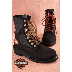 Harley Davidson 025G100078 New Worker Deri Postal Kadın Bot