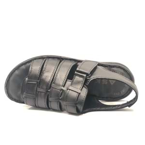 Kocamanlar %100 Hakiki Deri Tam Ortapedik Erkek Sandalet