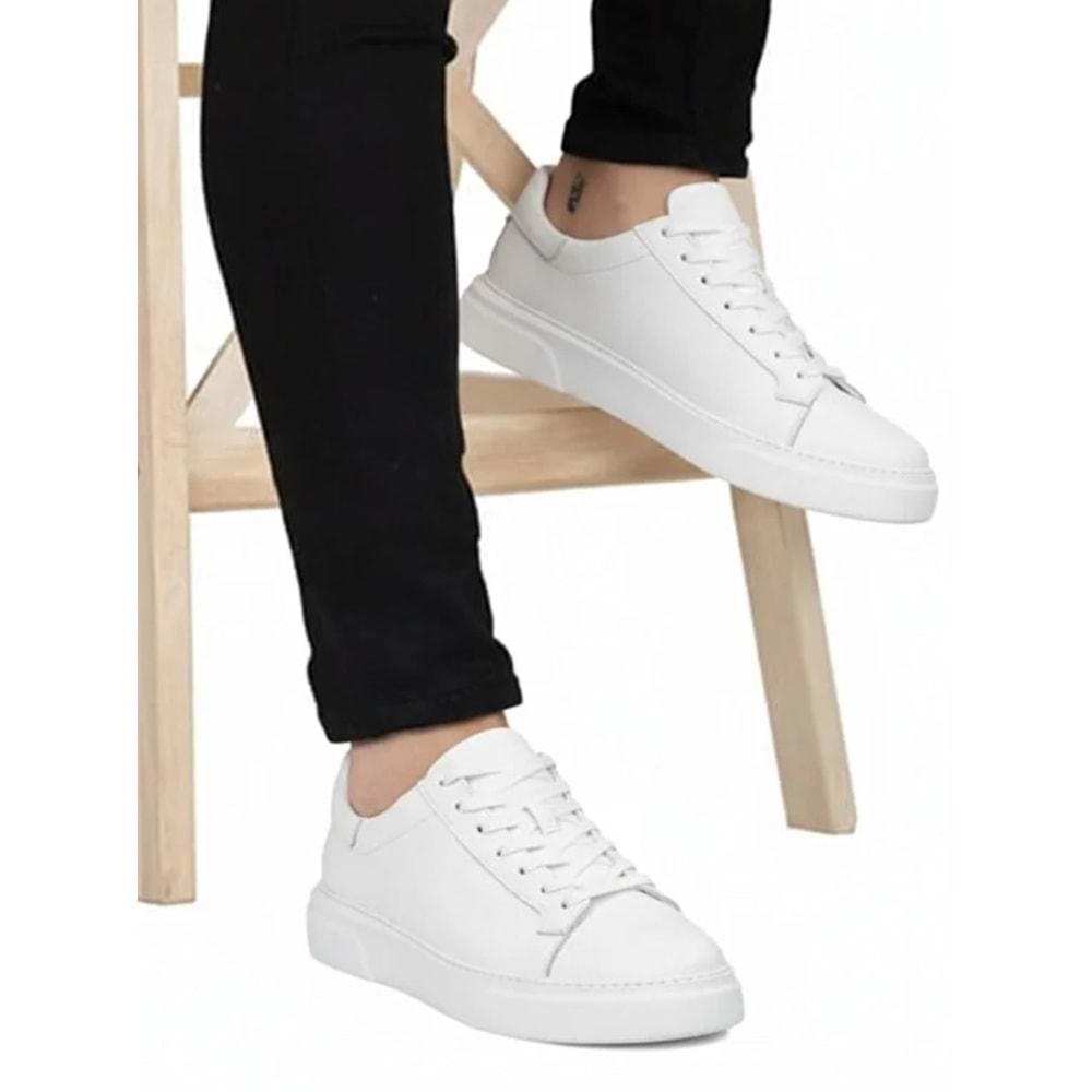 Makras Exclusive 777 Erkek Deri Sneaker Ayakkabı