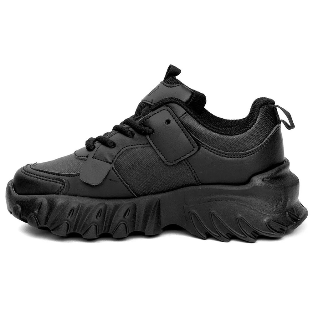 Cool Verom Bağcık Görünümlü Cırt Cırtlı Sneaker Ortopedik Çocuk Spor Ayakkabı