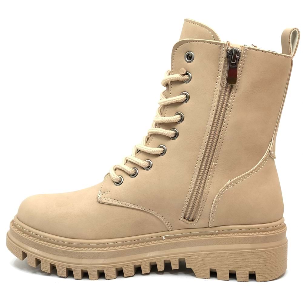 Mehtap Süs Üçgen Toka Detaylı Kaymaz Taban Kadın Postal Bot