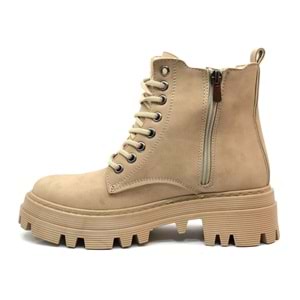 Mehtap Süs Toka Detaylı Kaymaz Taban Kadın Kısa Postal Bot