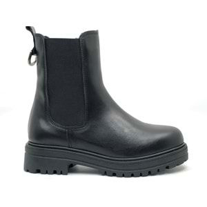 Ayakdaş 2282 Hakiki Deri Kaymaz Taban Düz Bot Kadın Bot