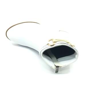 Feles Hümo Toka Detaylı Topuklu Kadın Bot