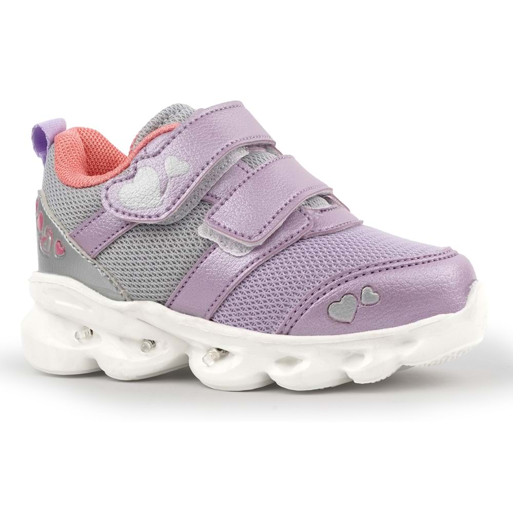 Cool 25-Caty Işıklı Ortopedik Taban Bebek Spor Ayakkabı