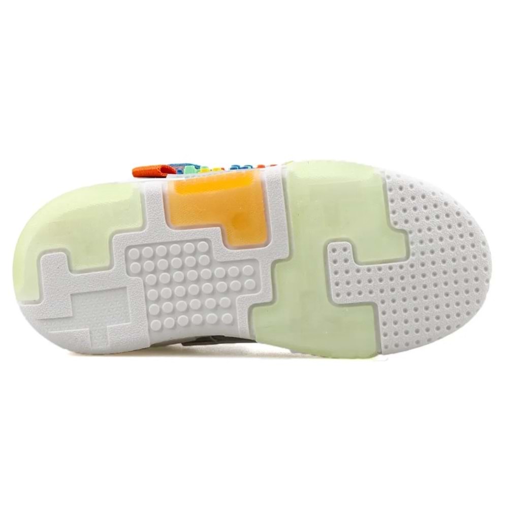 Cool Legos Işıklı Ortopedik Taban Unisex Çocuk Spor Ayakkabı