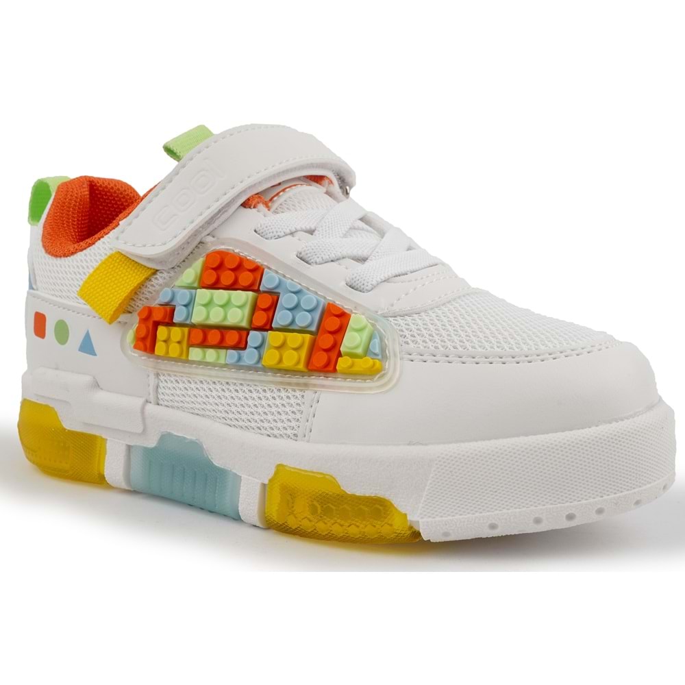 Cool Legos Işıklı Ortopedik Taban Unisex Çocuk Spor Ayakkabı