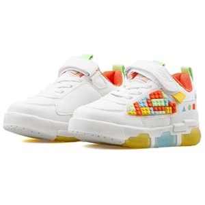 Cool Legos Işıklı Ortopedik Taban Unisex Çocuk Spor Ayakkabı