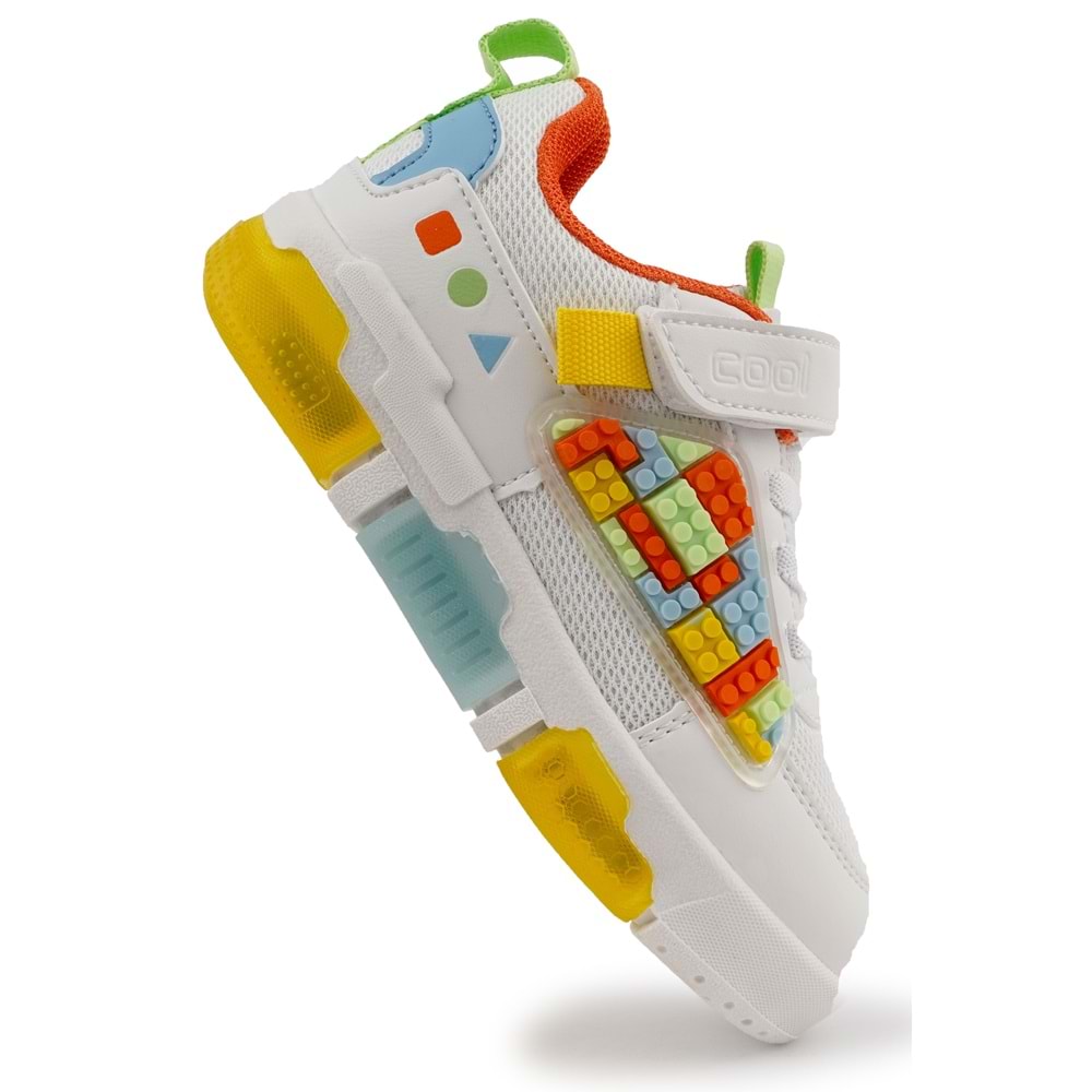Cool Legos Işıklı Ortopedik Taban Unisex Çocuk Spor Ayakkabı