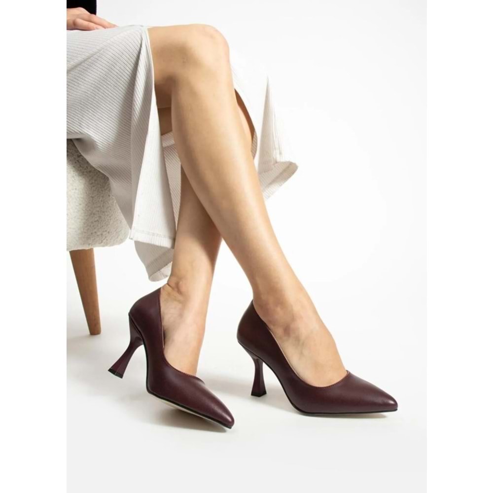 Feles Kadeh Topuklu Kadın Stiletto Ayakkabı