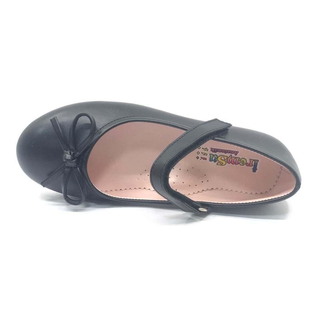 İremsu Pisi Bıyık Cırtlı Kız Çocuk Babet Ayakkabı