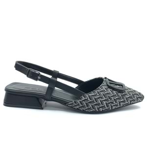 Feles 01-902 V Toka Kadın Babet Ayakkabı