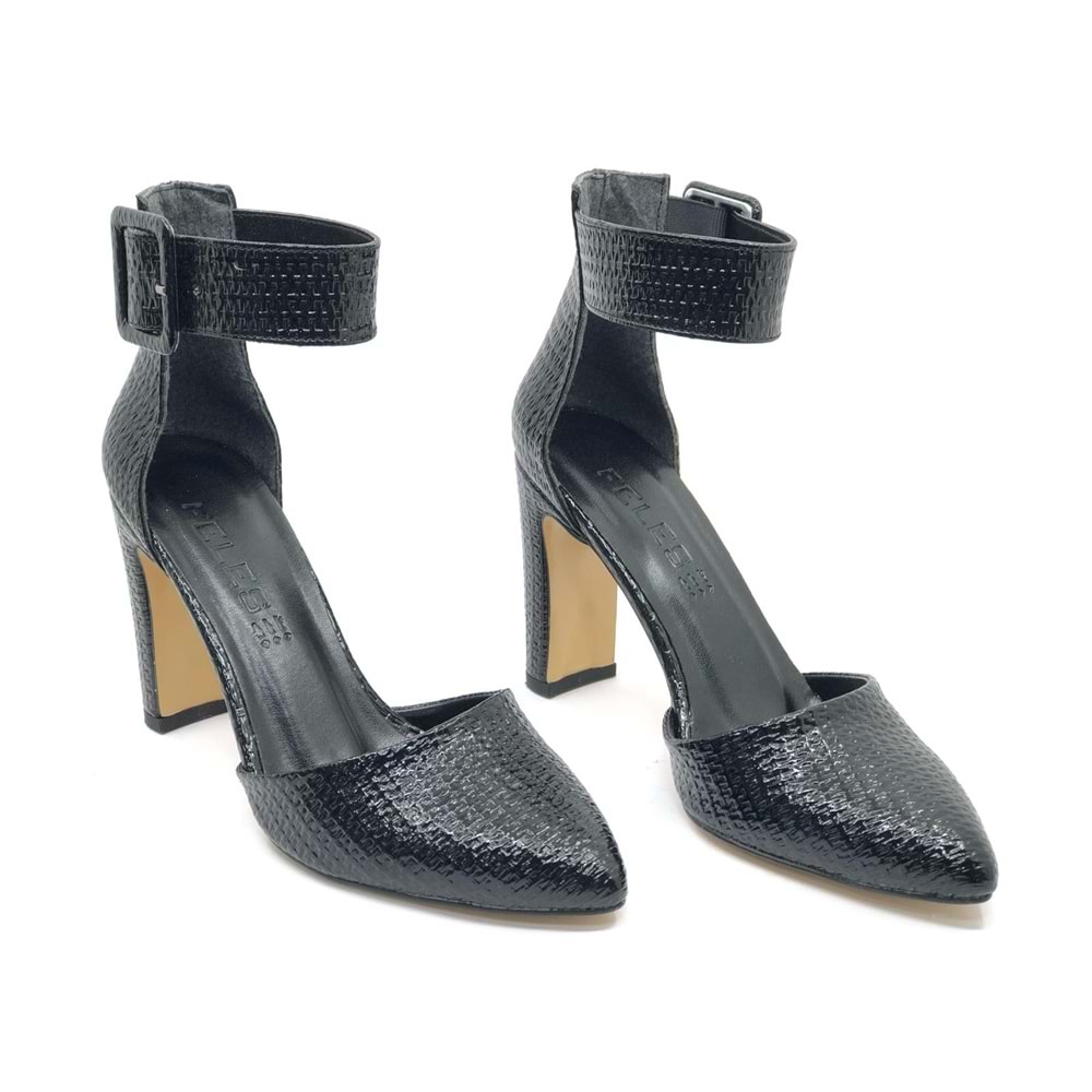 Feles Bilek Detaylı Stiletto Kadın Topuklu Ayakkabı