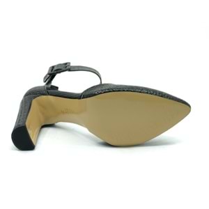 Feles Bilek Detaylı Stiletto Kadın Topuklu Ayakkabı