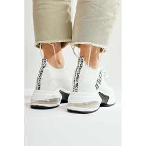 Kocamanlar 48564014 Sneaker Gizli Topuk Kadın Spor Ayakkabı
