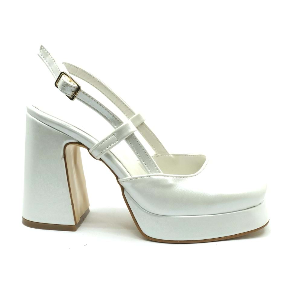 Feles Jane Jane Platform Topuk Kadın Klasik Topuklu Ayakkabı