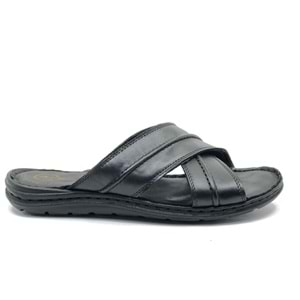 Asker 1922-25 %100 Hakiki Deri Erkek Full Ortapedik Terlik