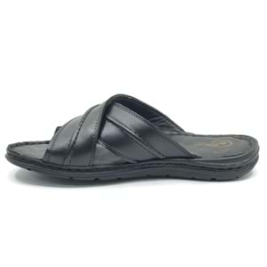 Asker 1922-25 %100 Hakiki Deri Erkek Full Ortapedik Terlik