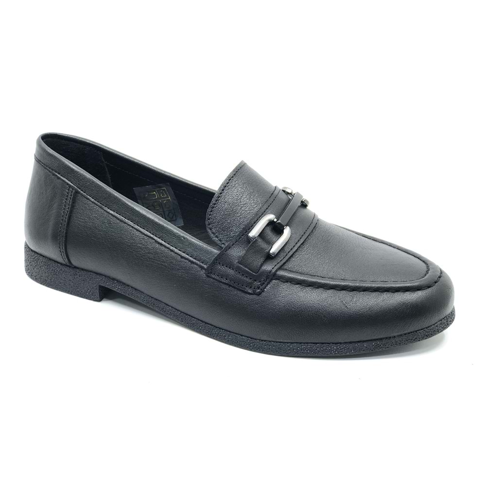 Ayakdaş 3737 Kadın Loafer Hakiki Deri Babet Ayakkabı