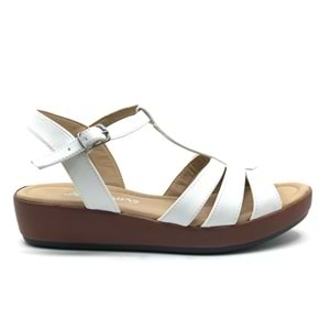 Ayakdaş 1040 Kadın Düz Taban Sandalet