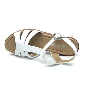 Ayakdaş 1040 Kadın Düz Taban Sandalet