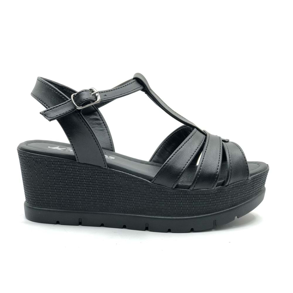 Ayakdaş 1040 Kadın Dolgu Taban Sandalet