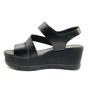 Ayakdaş 1019 Kadın Dolgu Taban Sandalet