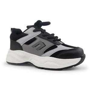 Cool Birian Bağcık Görünümlü Cırt Cırtlı Sneaker Ortopedik Çocuk Spor Ayakkabı