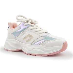 Cool Birian Bağcık Görünümlü Cırt Cırtlı Sneaker Ortopedik Çocuk Spor Ayakkabı