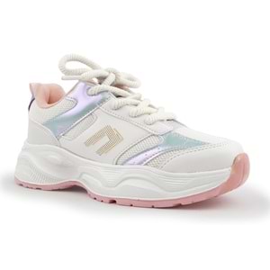 Cool Birian Bağcık Görünümlü Cırt Cırtlı Sneaker Ortopedik Çocuk Spor Ayakkabı