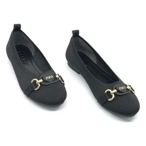 Feles Tiriko Toka Detaylı Kadın Babet Ayakkabı