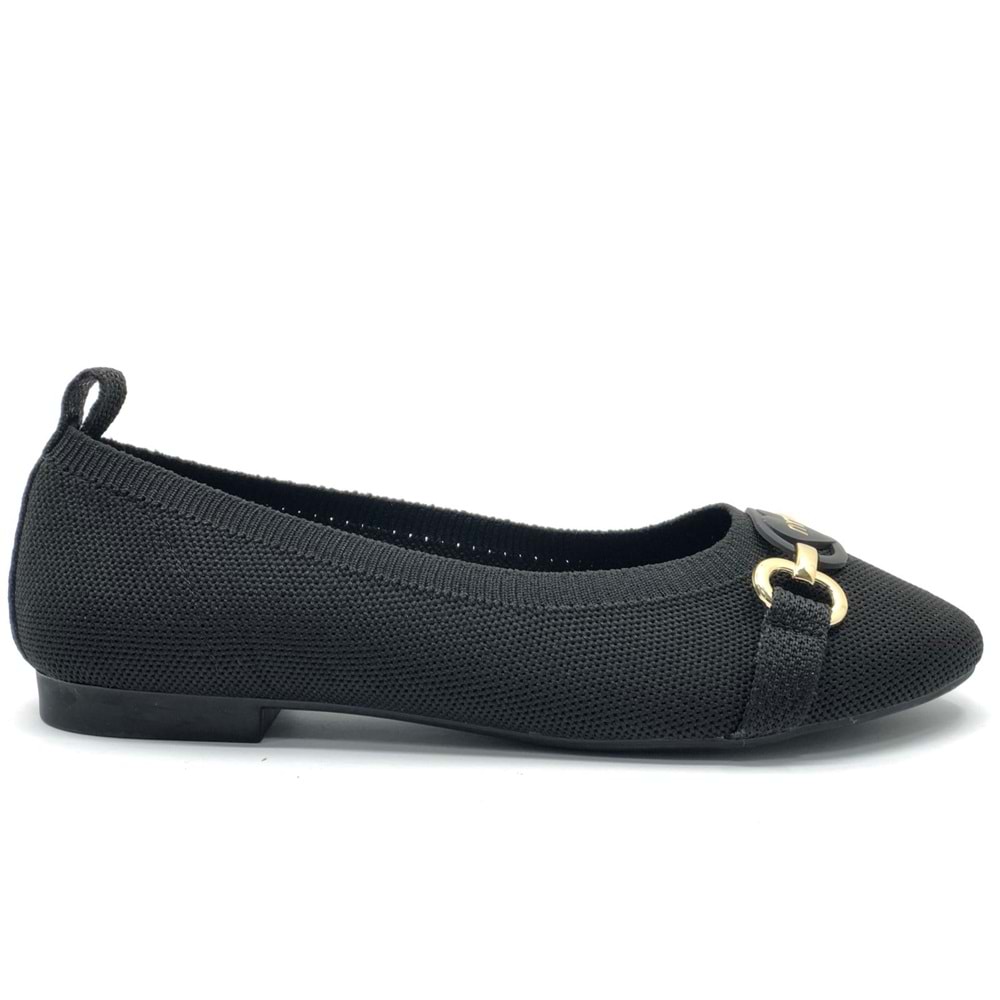 Feles Tiriko Toka Detaylı Kadın Babet Ayakkabı