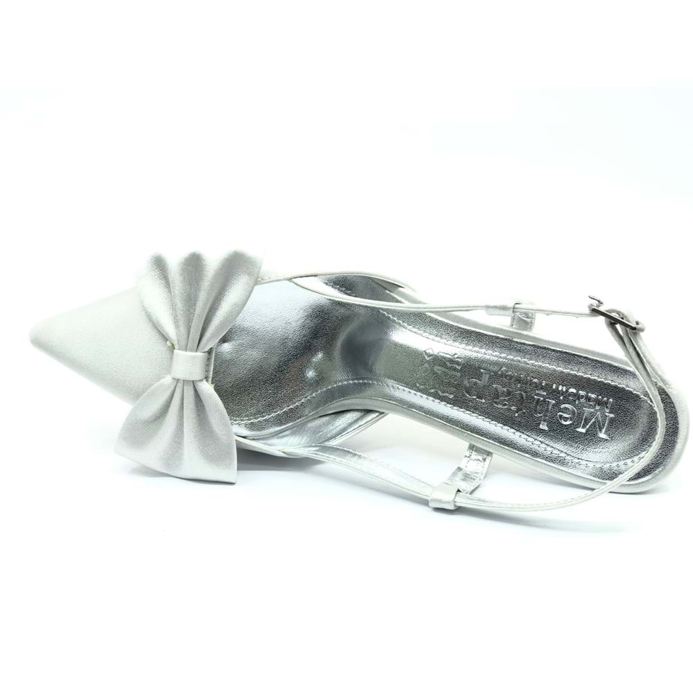 Mehtap Kurdela Detaylı Arkası Açık Stiletto Kadın Topuklu Ayakkabı