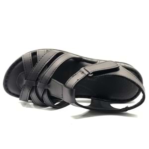 Kocamanlar 8714 Hakiki Deri Comfort Ortopedik Kadın Sandalet