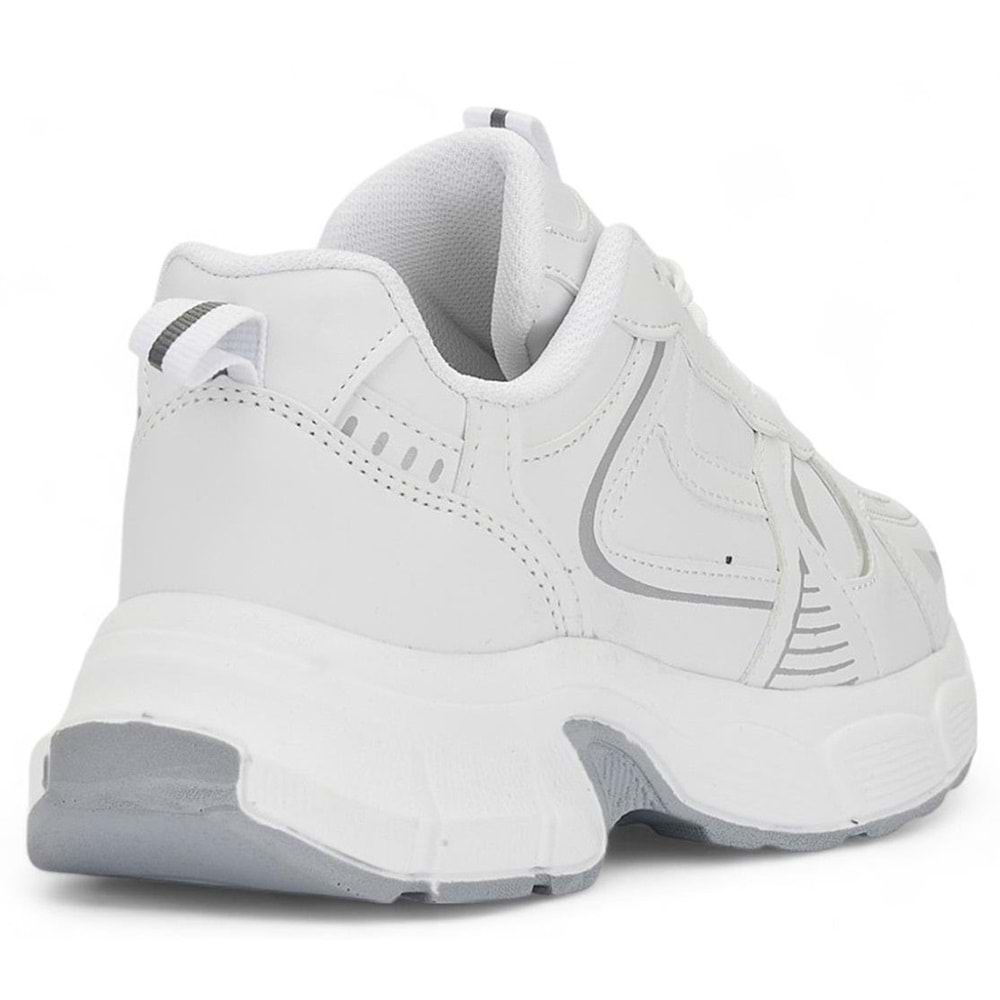 Lambırlent 7450-Cilt Kalın Taban Sneaker Unisex Spor Ayakkabı