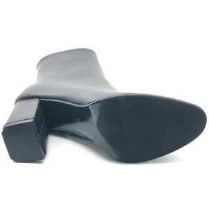 Feles Dikiş Detaylı Klasik Topuklu Kadın Bot