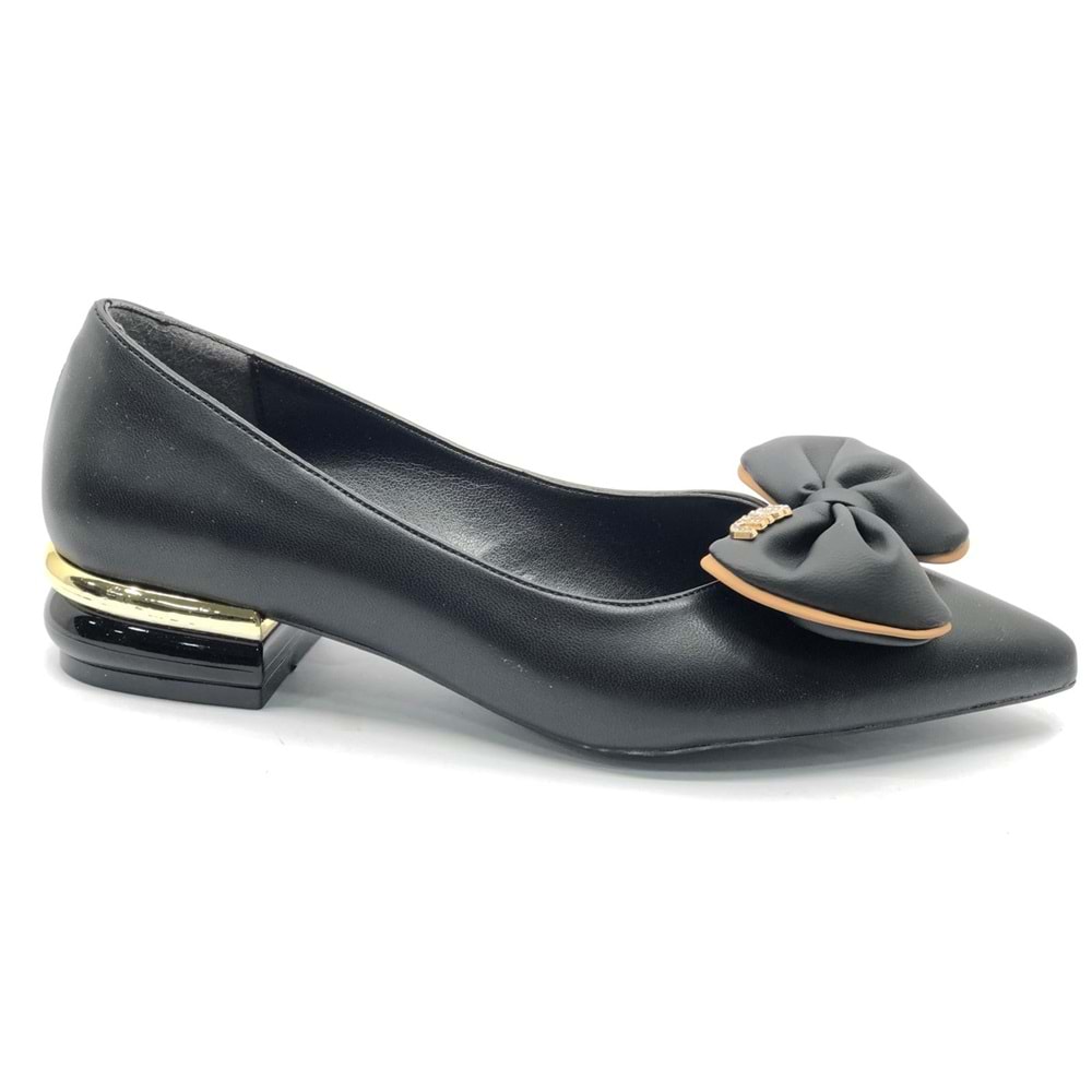 Feles Silindir Topuk Detaylı Kadın Ayakkabı