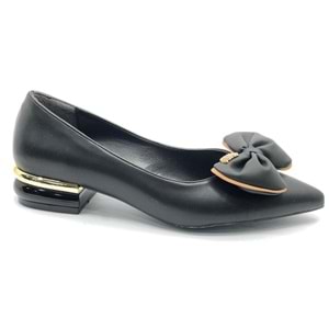 Feles Silindir Topuk Detaylı Kadın Ayakkabı